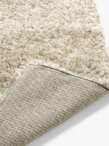 John Lewis Rhapsody Shaggy Rectangular Wool Blend Rug L200 x W135cm - Putty