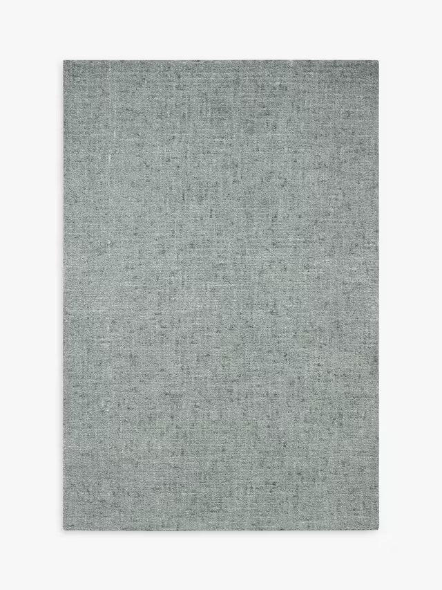 John Lewis Orkney Loop Pile Hand Tufted Rectangular Rug 300 x 200cm - Blue - Kazoop 