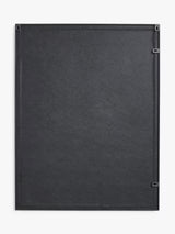 John Lewis Scandi Metal Decorative Rectangular Mirror 102 x 76cm - Black