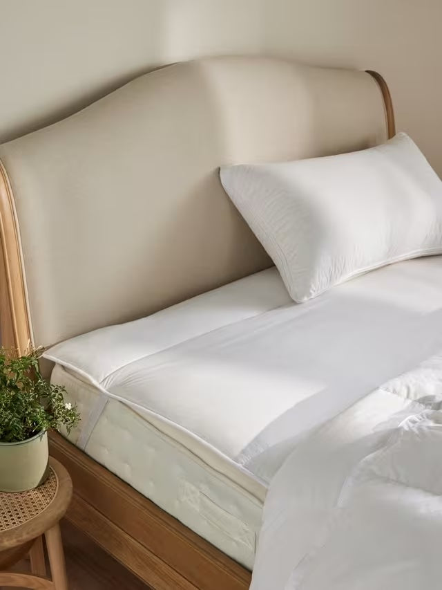 John Lewis Natural Collection British Wool Mattress Topper - King Size