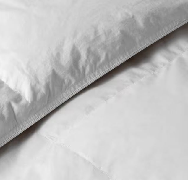 John Lewis Natural Duck Down 60/40 White 13.5 Tog Duvet - 200 x 200cm Double