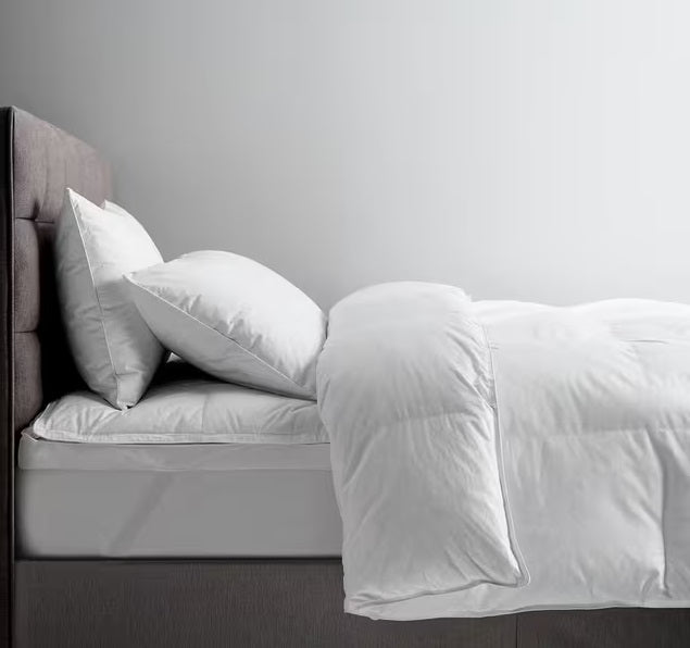John Lewis Natural Duck Down 60/40 White 13.5 Tog Duvet 225 x 220cm - King