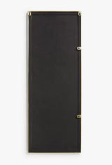 John Lewis Scandi Metal Frame Rectangular Hall Wall Mirror 122 x 46cm - Gold