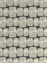 Scion Going Lohko Pair Lined Eyelet Curtains W228 x D228cm - Putty/Charcoal