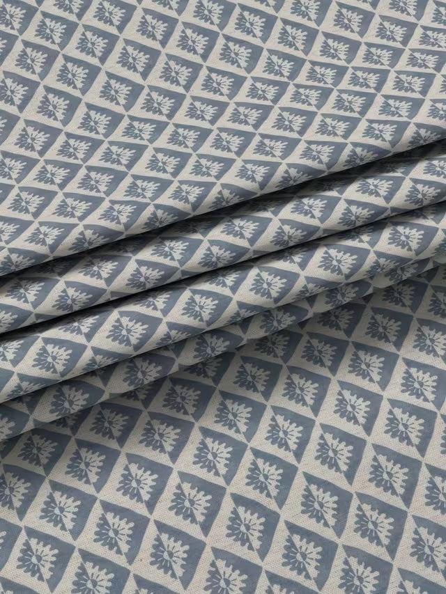 John Lewis Jaya Pair Lined Pencil Pleat Curtains W228 x D137cm - Lake Blue