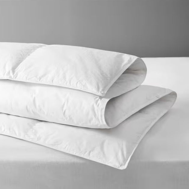 John Lewis British Duck Down 4.5 Tog White Duvet - King Size 225 x 220cm