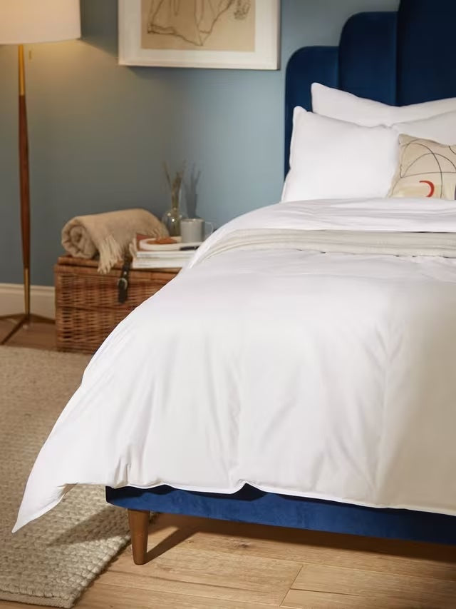 John Lewis British Duck Down 4.5 Tog White Duvet - King Size 225 x 220cm