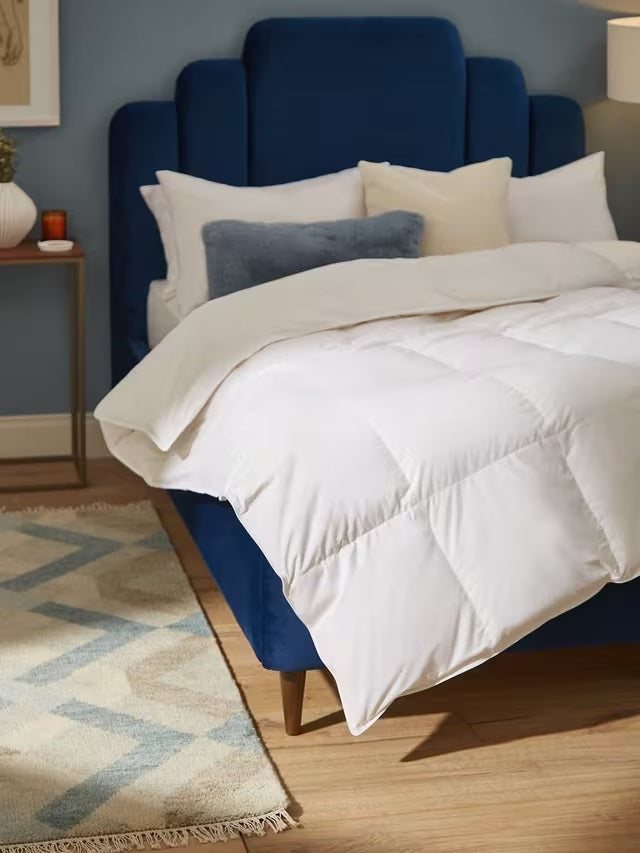 John Lewis British Duck Down 10.5 Tog White Duvet - King Size 225 x 220cm