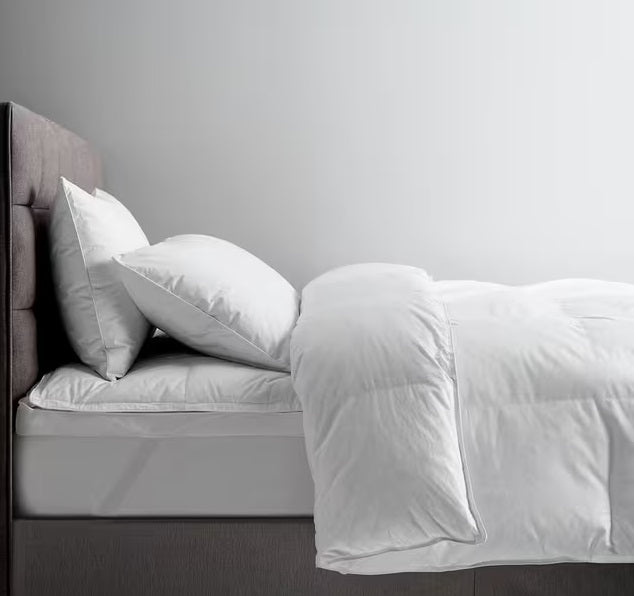 John Lewis British Duck Down 3-in-1 All Seasons 4.5 + 9 Tog Duvet - Double