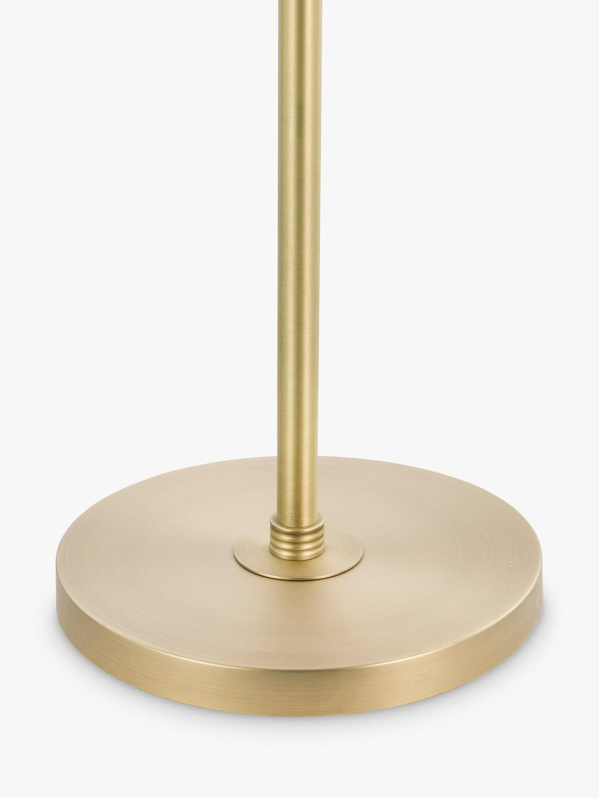 John Lewis Zane Non-Dimmable Floor Lamp Matte H159 x Dia.45cm Antique Brass