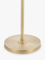 John Lewis Zane Non-Dimmable Floor Lamp Matte H159 x Dia.45cm Antique Brass