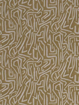 Harlequin Melodic Gold & Sand Pair Lined Eyelet Curtains W117 x Drop 137cm