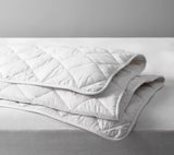 John Lewis Natural Lightweight 2.5 Tog White Cotton Duvet - Super King Size