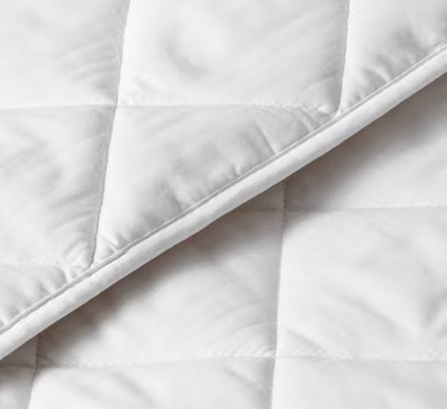 John Lewis Natural Lightweight 2.5 Tog White Cotton Duvet - Super King Size