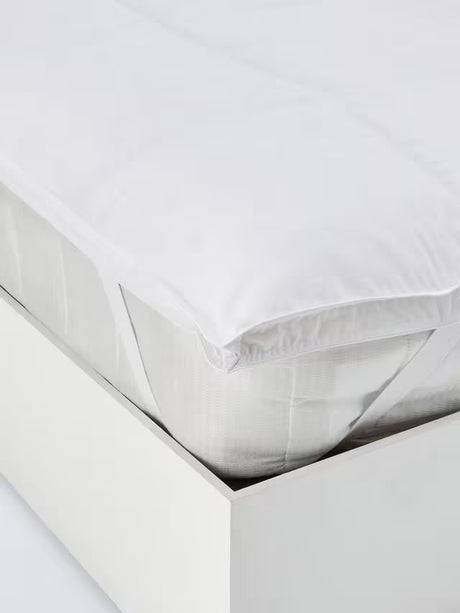 John Lewis Natural Duck Feather & Down Mattress Topper - King 200 x 150cm