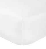 John Lewis Luxury Cotton Sateen 800 TC White Extra Deep Fitted Sheet - King