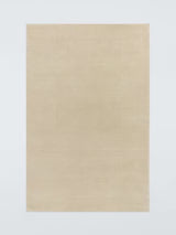 John Lewis Luxe Deep Pile Pure Wool Rectangular Rug L180 x W120cm - Natural