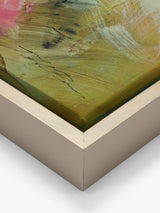 John Lewis Natasha Barnes 'Cherry Blossom' Abstract Framed Canvas 64 x 64cm