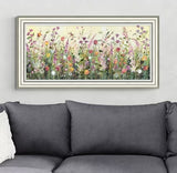 John Lewis Jane Morgan Summer Dreams Floral Framed Print 58 x 113cm - Multi