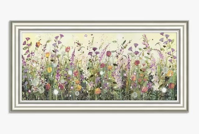 John Lewis Jane Morgan Summer Dreams Floral Framed Print 58 x 113cm - Multi