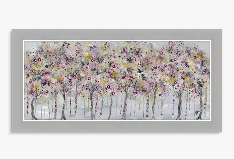 John Lewis Sara Otter Memories with You Framed Print 63 x 129cm - Pink/Multi