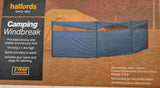 Halfords Quick & Easy Outdoor Privacy Shield Camping Windbreak 5m x 1.4m