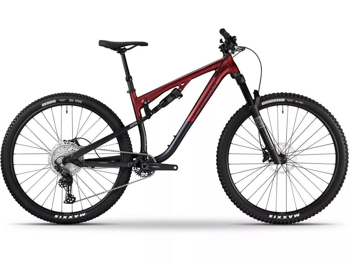 Boardman MTR 8.9 Unisex 12-Speed Alloy Mountain Bike - Red/Black - XL Frame