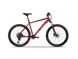 Carrera Fury 2025 Front Suspension 10-Speed Mountain Bike - Red - Medium
