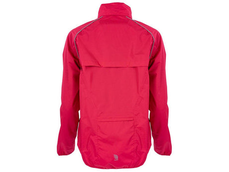 Ridge Womens Polyester Waterproof Reflective Hi Vis Jacket - Magenta Size 18