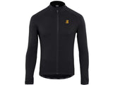 Boardman Mens Long Sleeve Full Zip Quick Dry Thermal Jersey - Black - XXXL