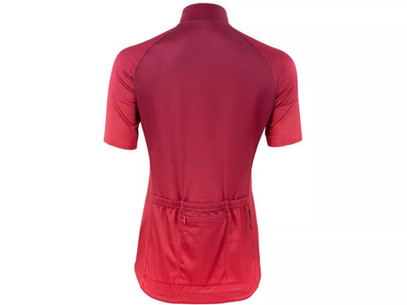 Boardman Womens Quick Dry Short Sleeve Cycling Jersey - Magenta/Fade - UK 16