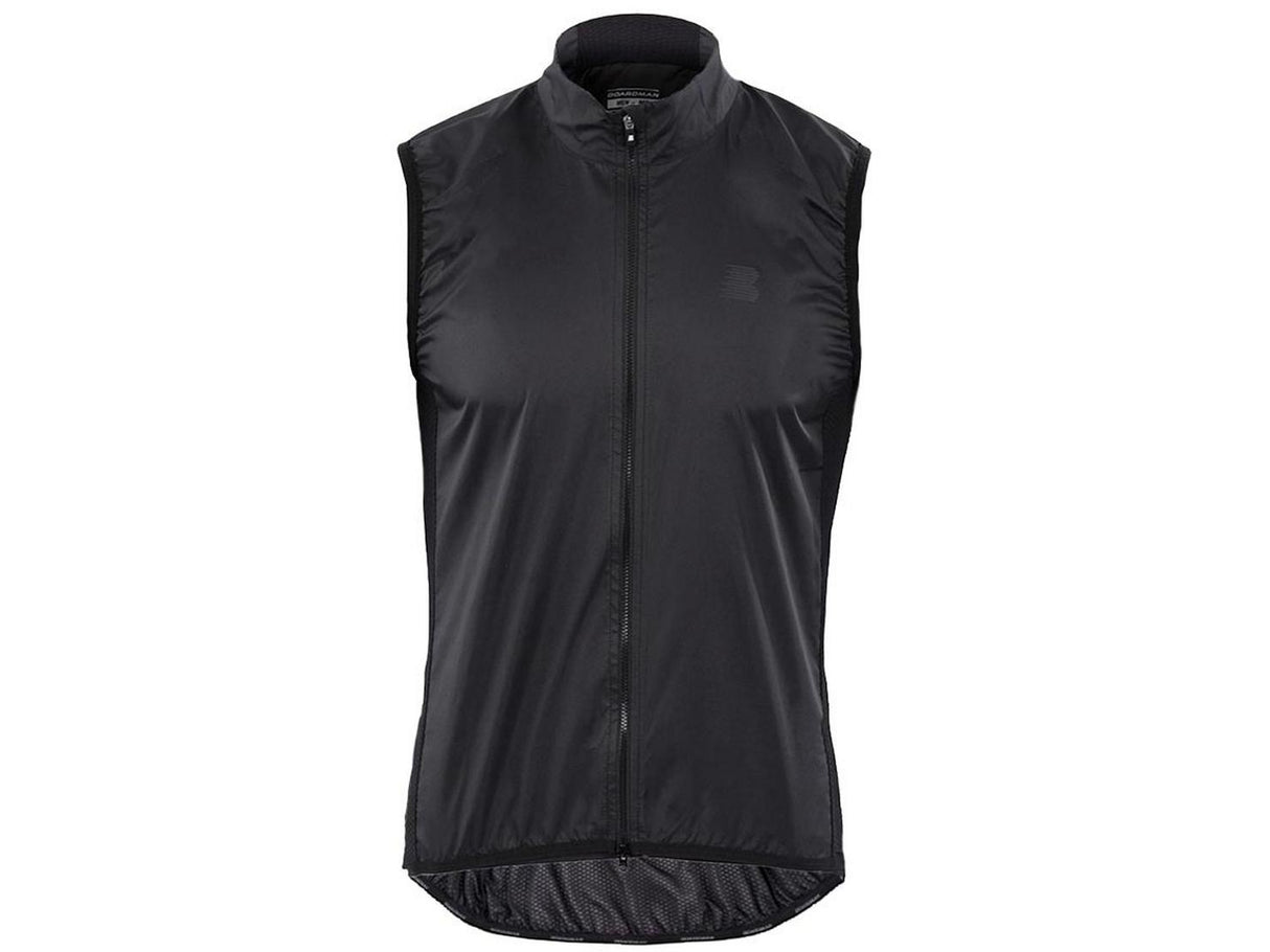 Boardman Mens 9 Series Lightweight Polyester Windproof Gilet - Black Size L