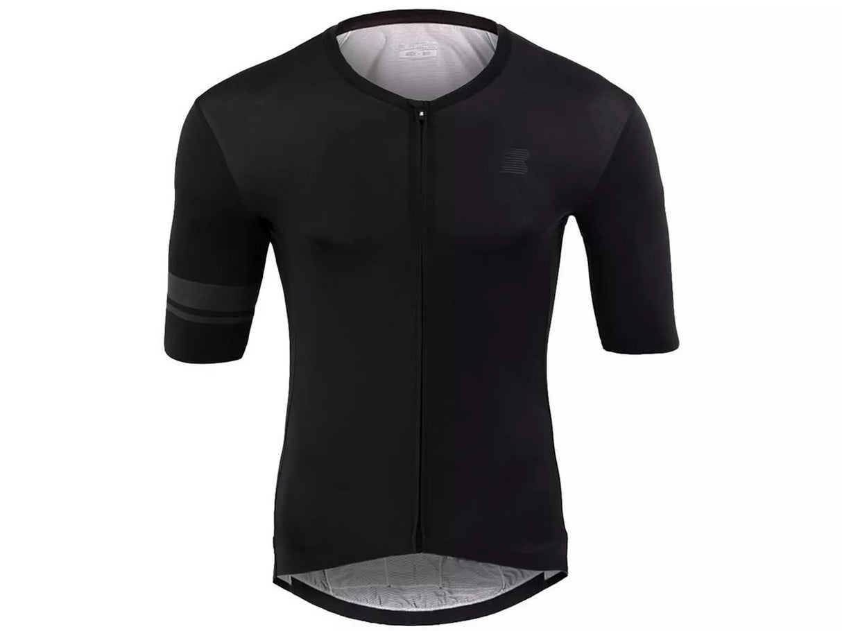Boardman Mens 9 Series Short Sleeve Quick Dry Cycling Jersey - Black - Large