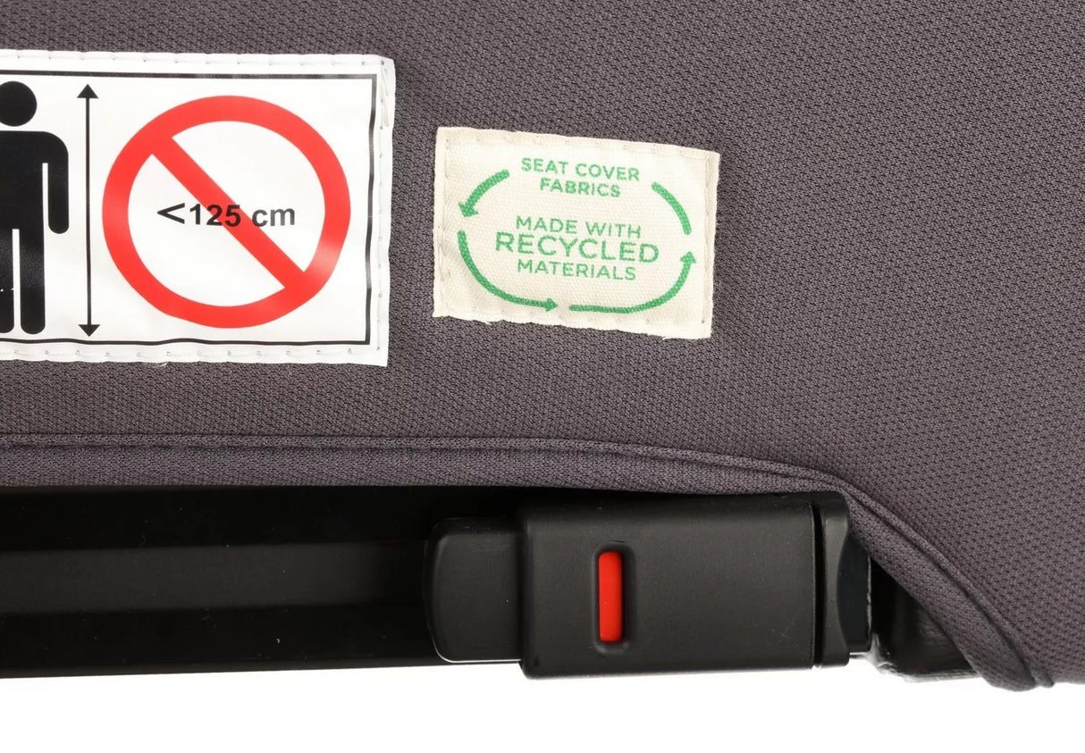 Halfords Eland R129 6-12 Years 125-150cm ISOFIX Car Booster Seat - Black