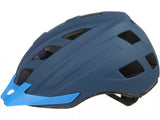 Halfords Contrast 7-15 Years Junior Boys Cycling Helmet 52-59cm - Blue