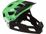Halfords Slammer ABS Fullface (8-14 Years) Kids Helmet 54-58cm - Green