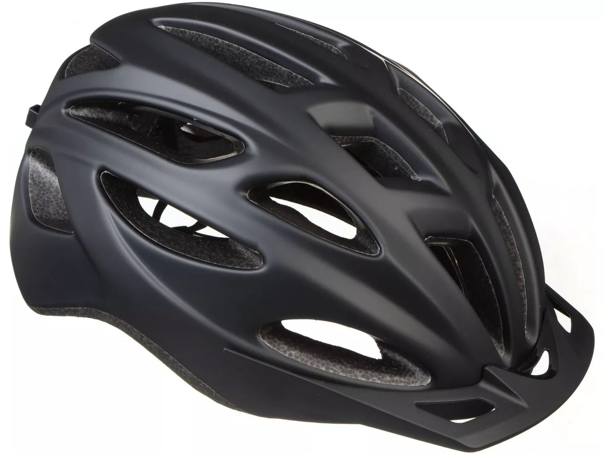 Halfords Transfer Unisex Adult Cycling Helmet - Black - Medium 52-58cm