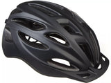 Halfords Transfer Unisex Adult Cycling Helmet - Black - Medium 52-58cm