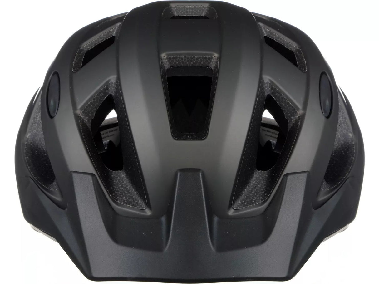 Halfords Trail Unisex Adult Lightweight Black Cycling Helmet - Large 58-61cm