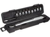 Halfords Advanced Bike-Specific Torque Wrench with 10 Bits Sockets Toolkit
