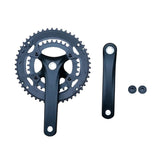 Prowheel FCW RPL-521 LG01-34T 165mm Crankarm Aluminium Crankset - Black