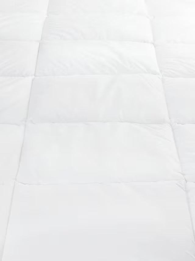 John Lewis Clusterfibre White Mattress Topper 200 x 180cm - Super King
