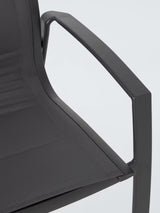 John Lewis Tampa Outdoor Garden Conservatory Dining Chair Set of 2 - Grey