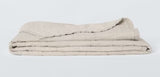 John Lewis Quilted Linen Cotton Quilted Bedspread 260 x 250cm - Undyed