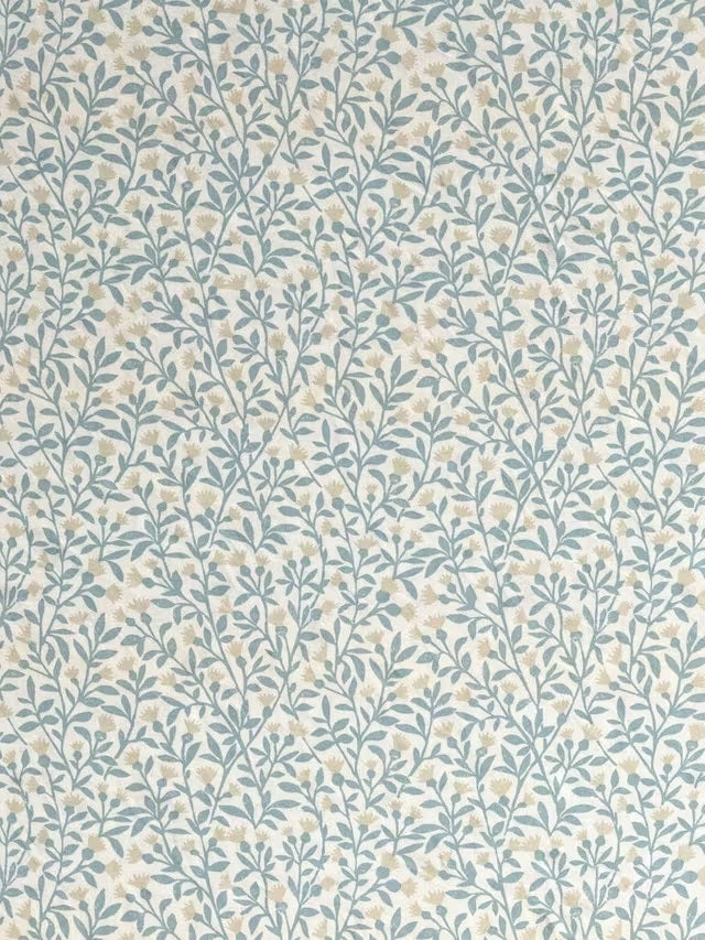 John Lewis Eloise Blackout Lined Pencil Pleat Curtains W228 x D182cm - Blue
