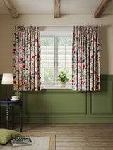 John Lewis Fruit Tree Pencil Pleat Pair Blackout Curtains W228 x D137cm