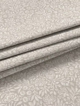 John Lewis Hidcote Weave Floral Pair Lined Eyelet Curtains 228 x 228cm Putty