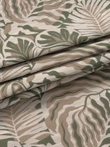 John Lewis Caladium Pair Lined Eyelet Curtains W228 x Drop 182cm - Avocado