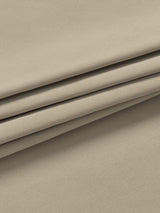 John Lewis Pure Cotton Pair Lined Pencil Pleat Curtains 228 x 228cm - Putty