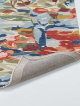 John Lewis Amberley Floral Hand Tufted Wool Blend Rug L180 x W120cm - Multi